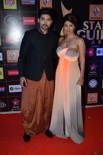 Debina Bonnerjee and Gurmeet Choudhry at Producers Guild Awards 2015 in Mumbai on 11th Jan 2015